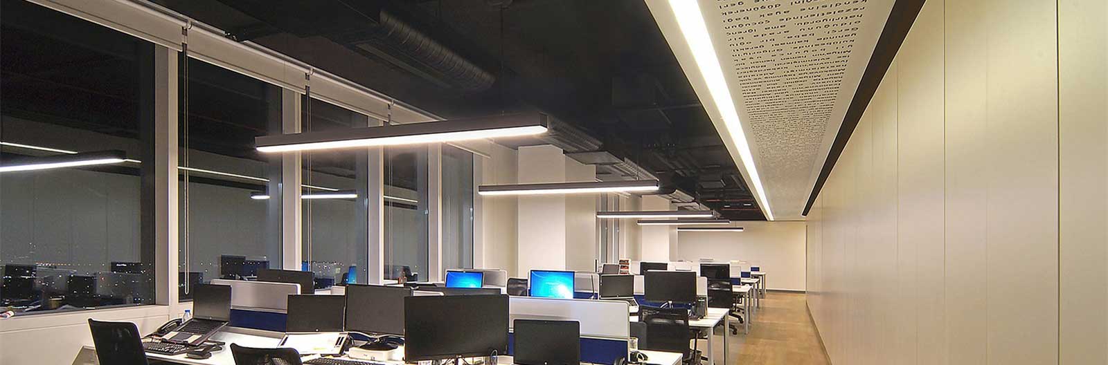 Banner LED Linear Light Office