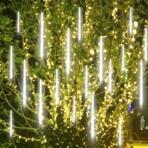 Solar Meteor lights LED Shower lights tree decoration 2